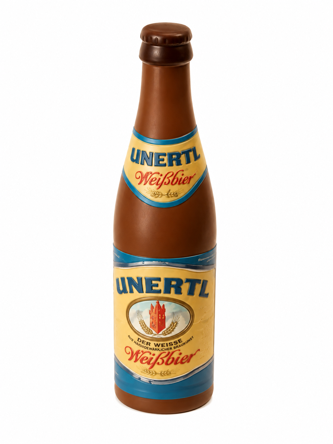 Schokoladen Bierflasche - Unertl Weißbier 150g