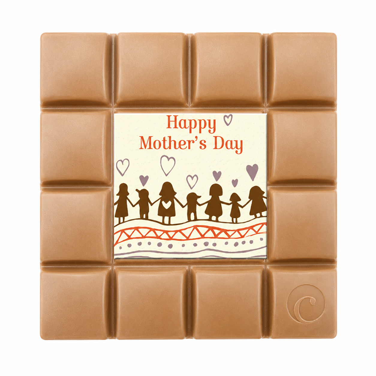 Motivtafel Edel Vollmilch - Happy Mother’s Day - 85g Tafel