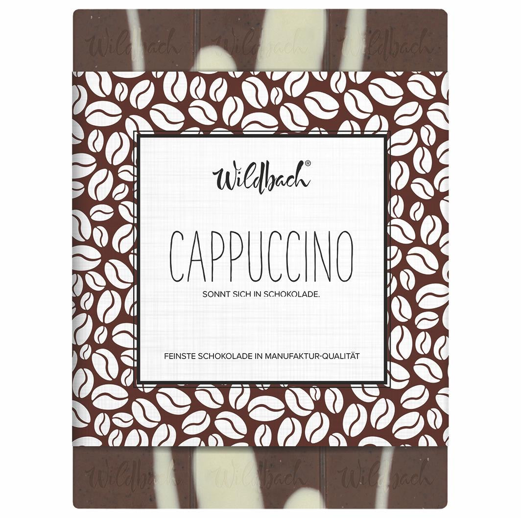 Wildbach Cappuccino – Vollmilch 38% & Weiße Schokolade – 70g Tafel