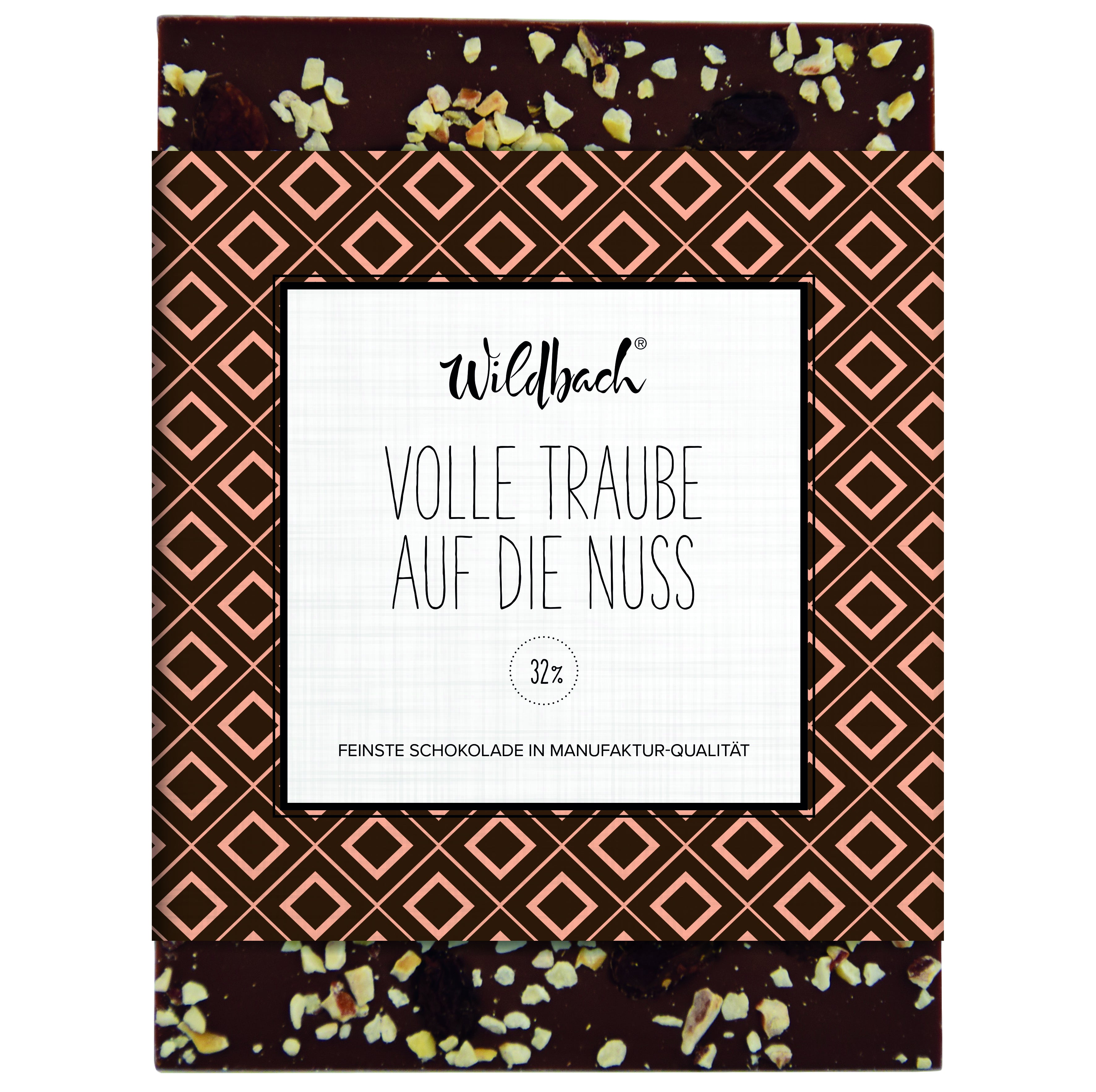 Edel Vollmilch mit Traube Nuss