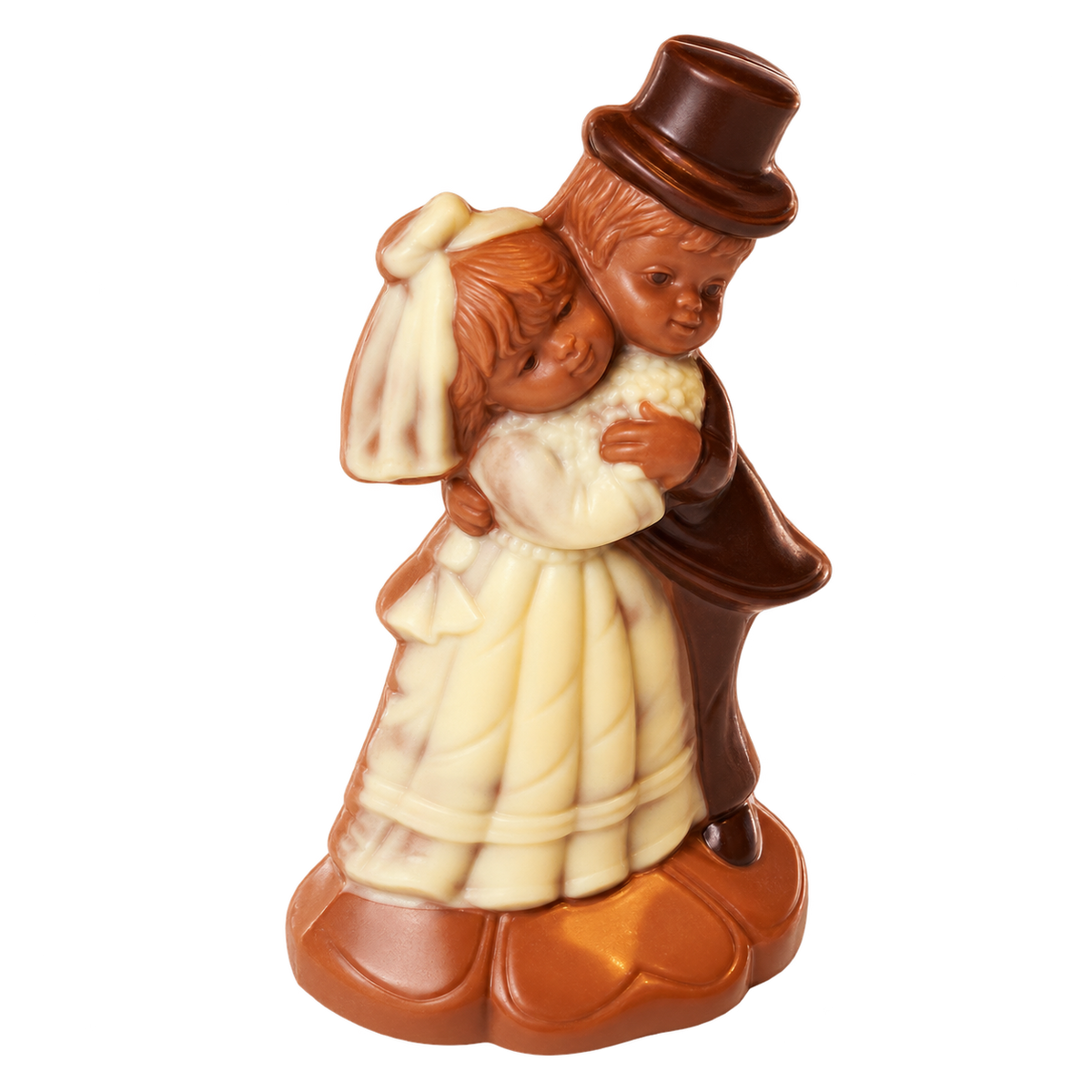 Schokoladenfigur Brautpaar