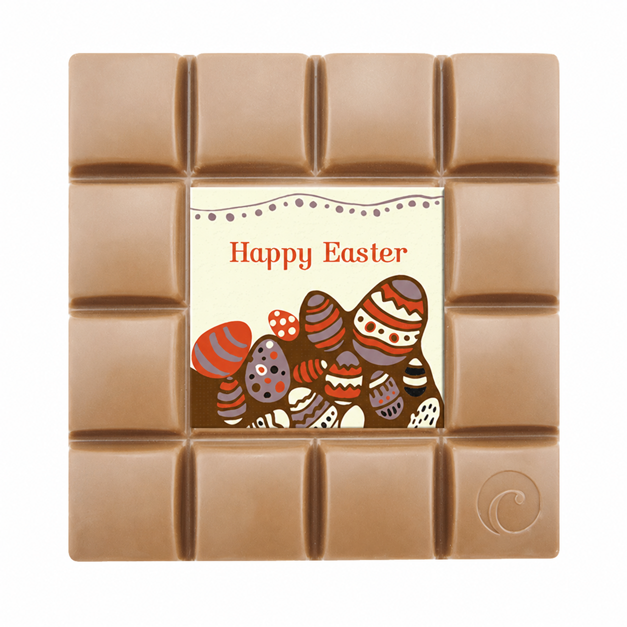 Motivtafel Edel Vollmilch - Happy Easter - 85g Tafel