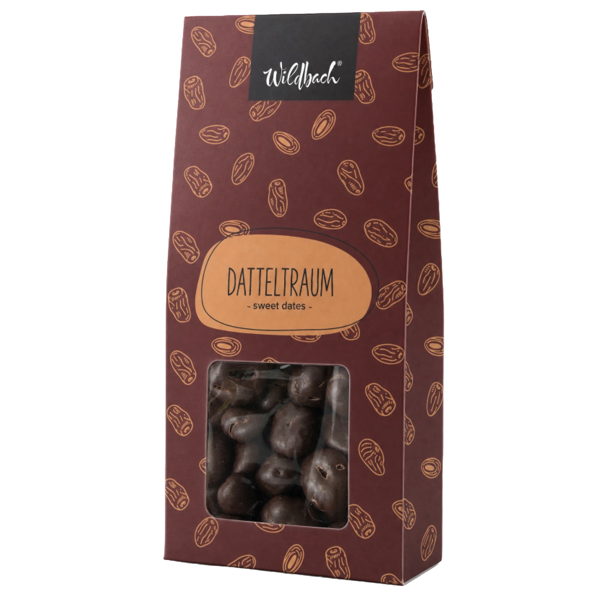 Wildbach Datteltraum – Datteln in Zartbitter – 100g