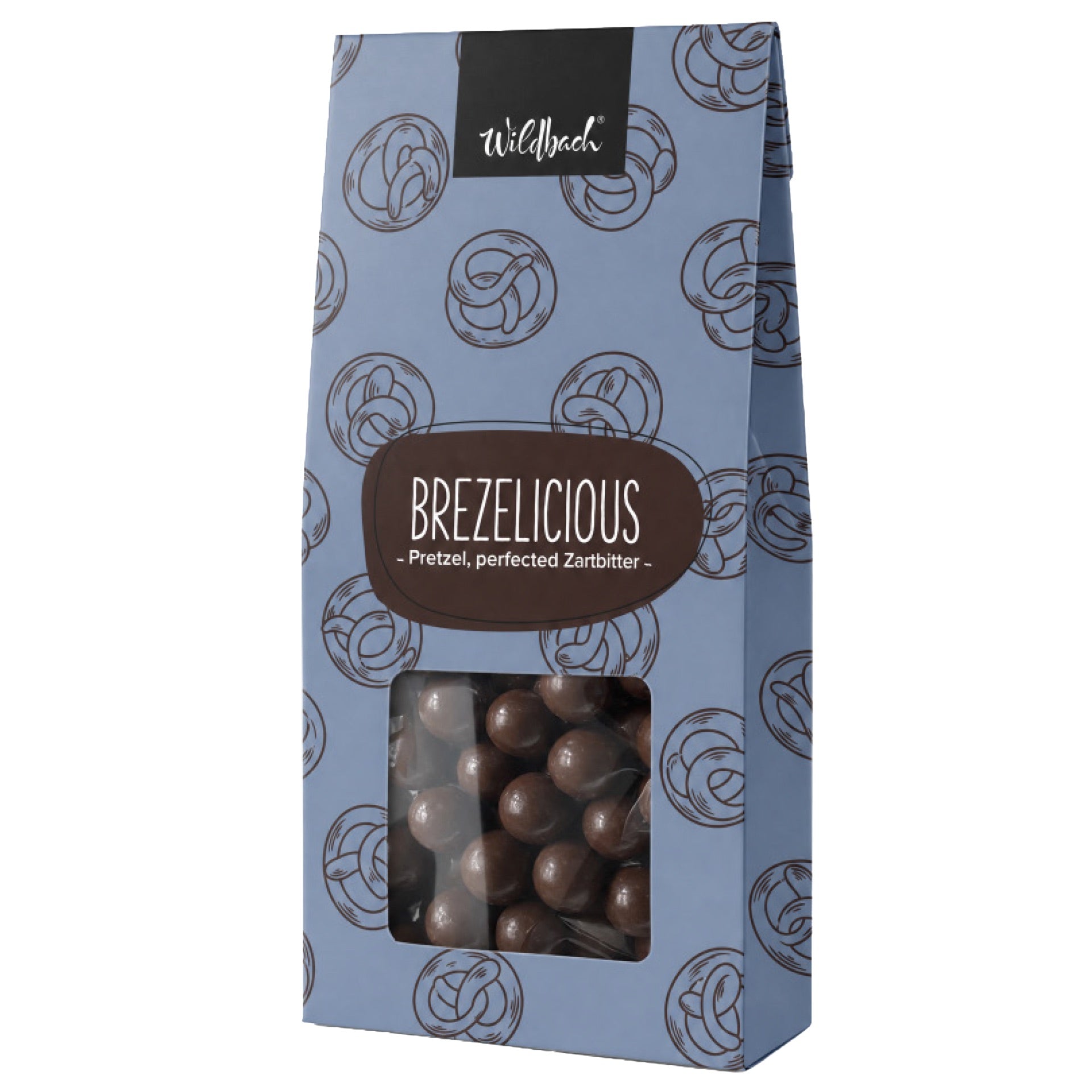 Wildbach Brezelicious Zartbitter – Schoko-Brezeln – 100g