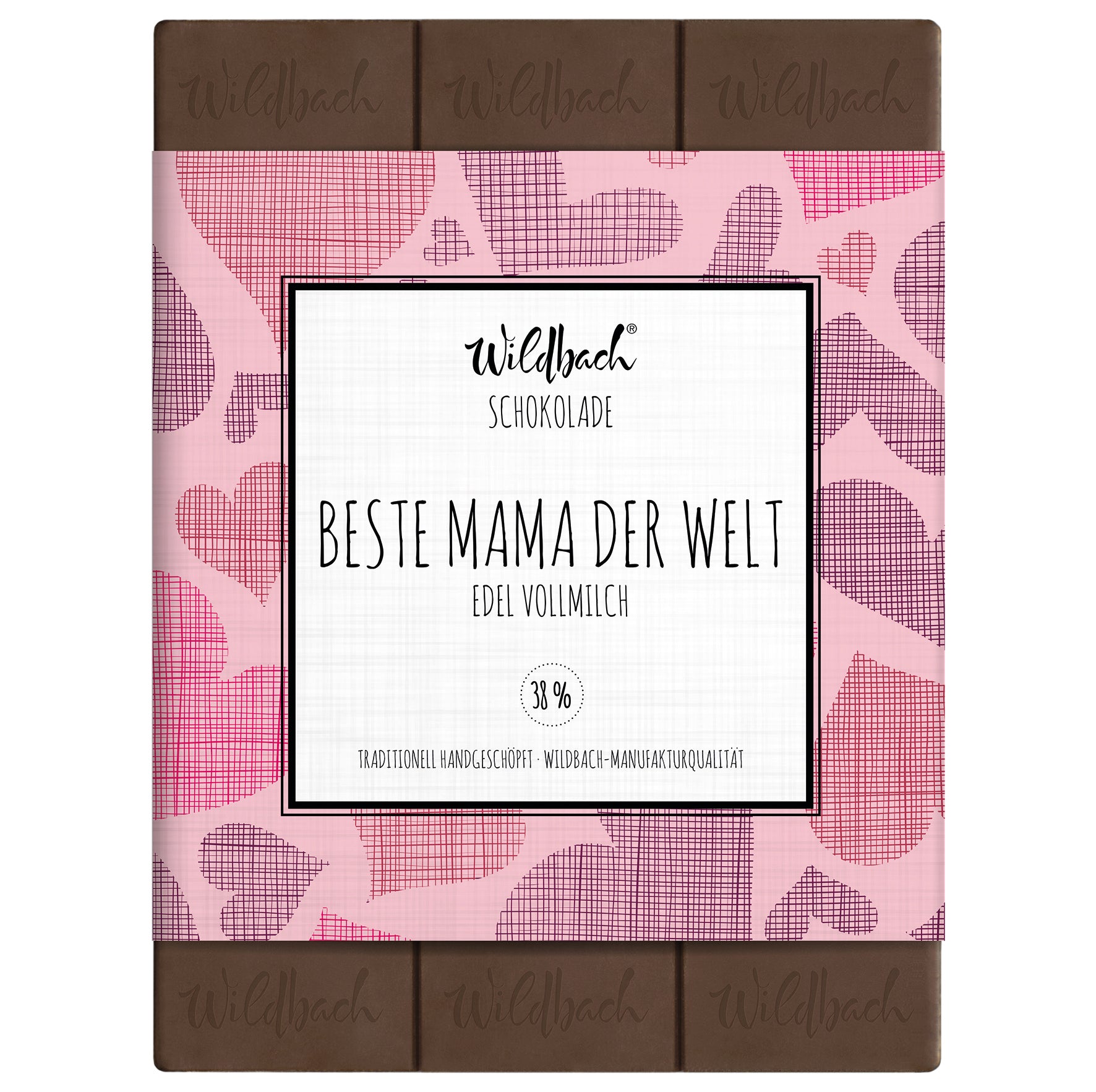 Wildbach Beste Mama – Vollmilch 38% – 70g Tafel