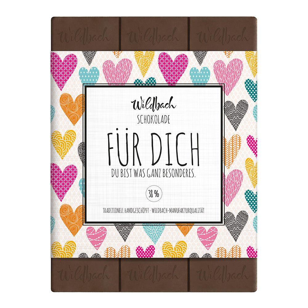 Wildbach Für Dich – Vollmilch 38% – 70g Tafel