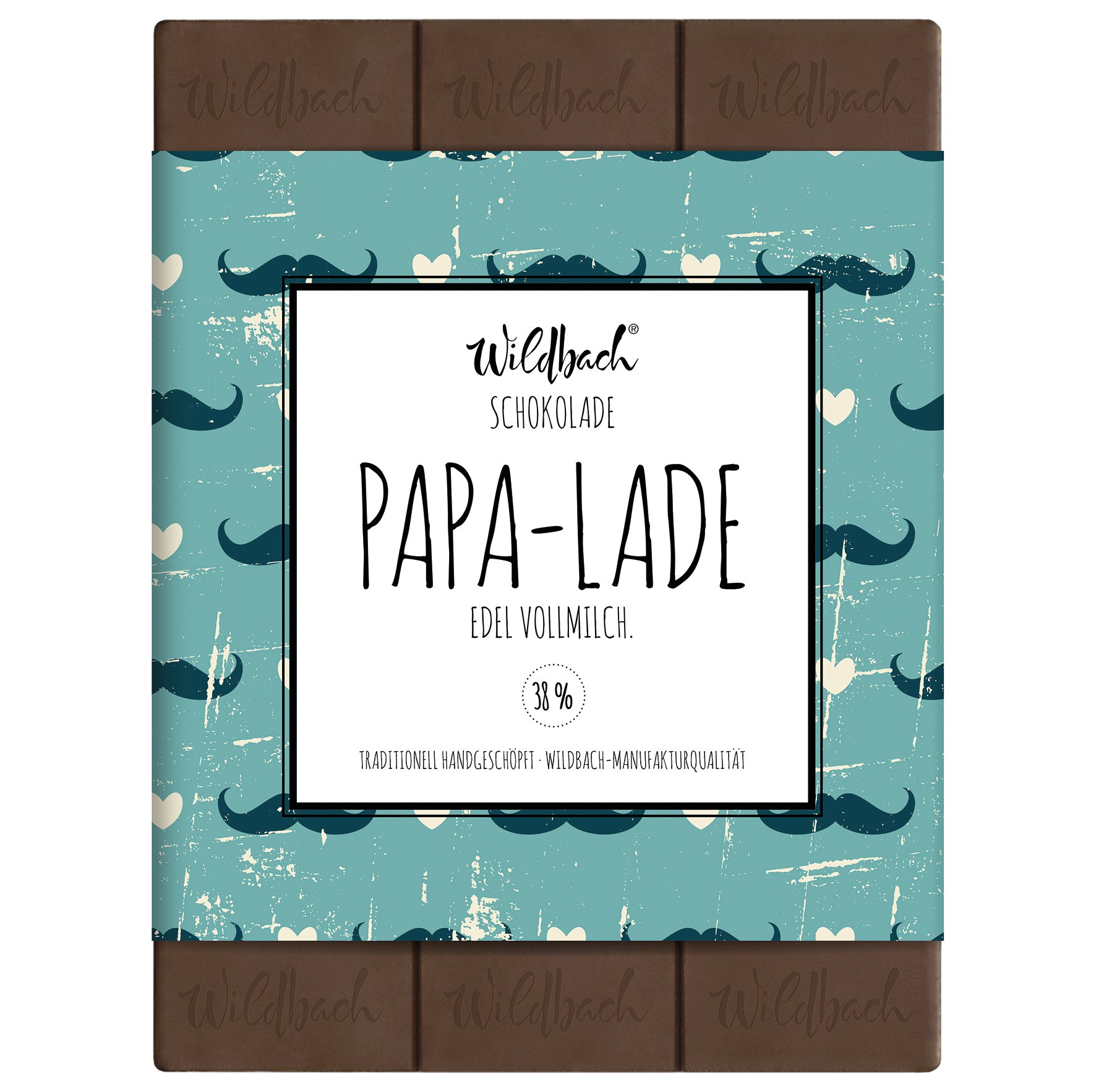 Wildbach Papa-Lade – Vollmilch 38% – 70g Tafel