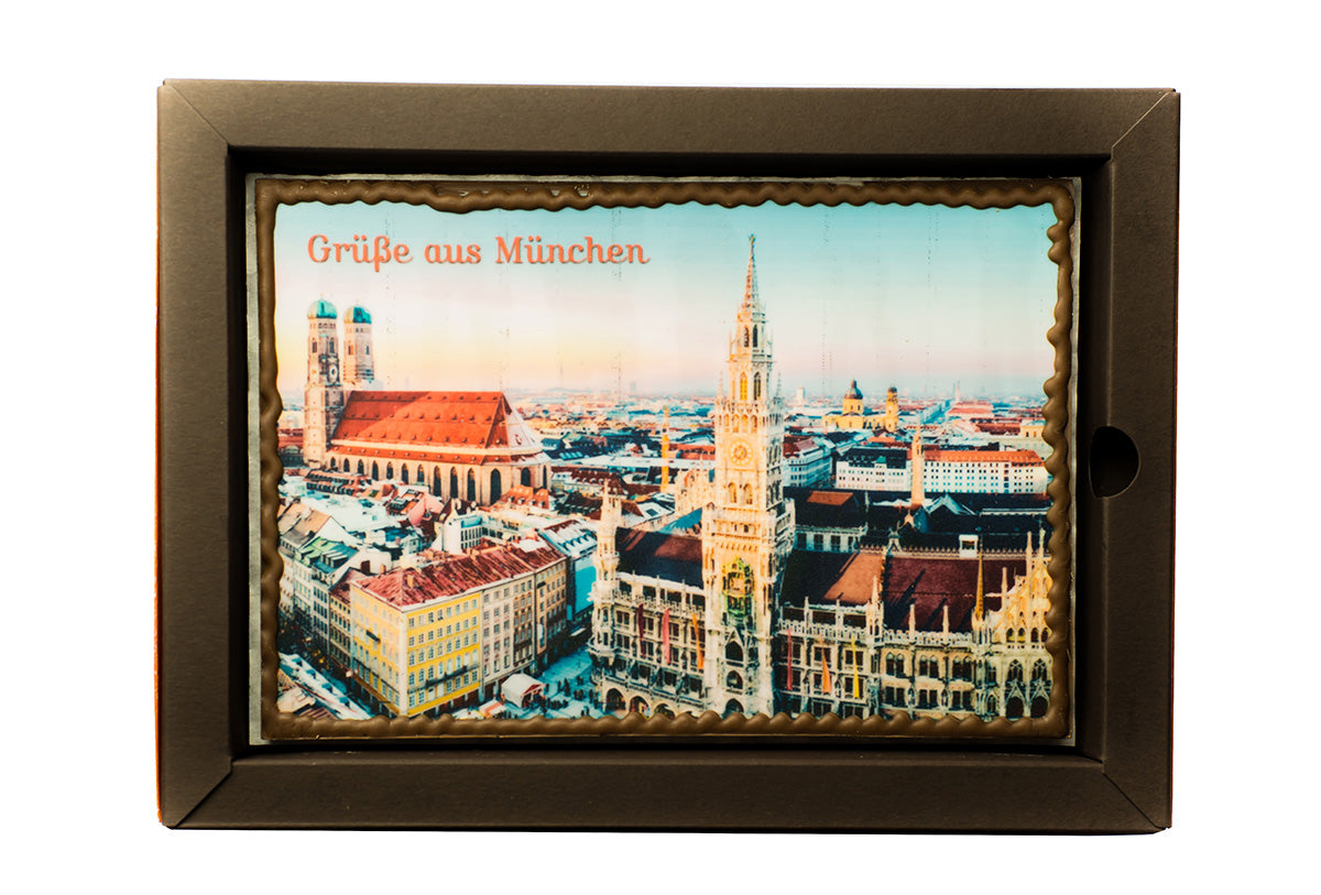Foto-Schokolade Edel Zartbitter- 130g Tafel
