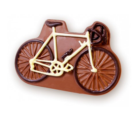 Fahrrad / Rennrad aus Schokolade