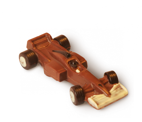 Formel 1 Rennwagen aus Schokolade